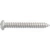 #8 X 1-1/8'' Phillips Pan Head #6 Head Tapping Screw - Zinc