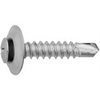 #10 X 1'' Unslotted Indented Hex Head Tapping Screw with loose Washer