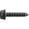 M4.2 X 20MM Unslotted Hex Washer Head Tapping Screw - Black