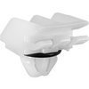 Mercedes Rocker Moulding Clip with Sealer - White Nylon <br><font color=red><font size=2.5>Mercedes: 0009914471</font></font>
