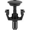 Mercedes Radiator  Push-Type Retainer - Black Nylon <br><font color=red><font size=2.5>Mercedes: 0009912195</font></font>