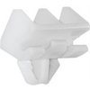 Mercedes Rocker Panel Moulding Clip - White Nylon <br><font color=red><font size=2.5>Mercedes: 0019910371</font></font>