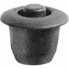 Truck Lid Hole Plug Mercedes - Black Rubber