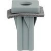 Ford License Plate Mounting Grommet with Sealer - Gray Nylon Ford: W714172S300