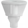 Rocker Moulding Screw Grommet Fiat - White Nylon <br><font color=red><font size=2.5>Fiat: 68080648AA</font></font>