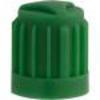 Replacement Valve Cap - Green Plastic with Seal - For Use with Nitrogen