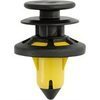 Chrysler Door Panel Retainer with Sealer - Black / Yellow <br><font color=red><font size=2.5>Chrysler: 6510747AA</font></font>