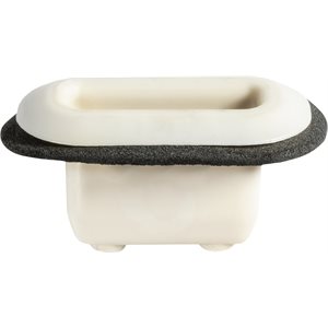 GM Cowl Vent Grommet with Sealer - White Nylon GM: 15035237