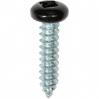 #8 X 3/4'' Square Drive Pan RV Tapping Screws Zinc - Black Painted Head