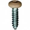 #10 X 3/4'' Square Drive Pan RV Tapping Screws Zinc - Tan Painted Head