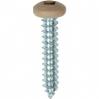 #10 X 1'' Square Drive Pan RV Tapping Screws Zinc - Tan Painted Head