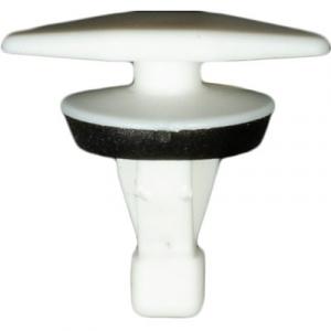 Door Weatherstrip Retainer with Sealer Audi - White Nylon Audi: 8E0837485D