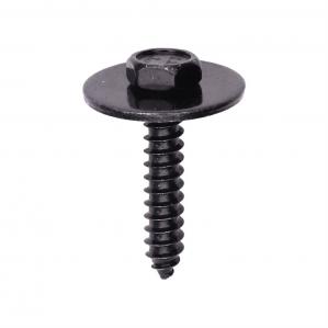 Fender Flare & Wheel Apron Hex Tapping Screw Chrysler - Black Zinc Chrysler: 6510174AA