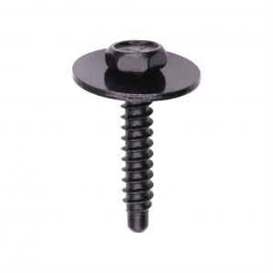Fender Apron Hex Tapping Screw Chrysler - Black Zinc Chrysler: 6510827AA