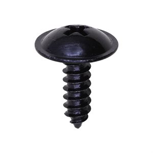 Fender & Bumper Phillips Truss Washer Tapping Screw Hyundai - Black Zinc Hyundai: 1249305167E