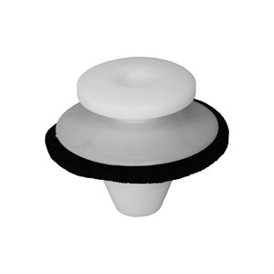 Stop Lamp Housing Retainer with Sealer Lexus Toyota - White Nylon Toyota & Lexus: 8149628010