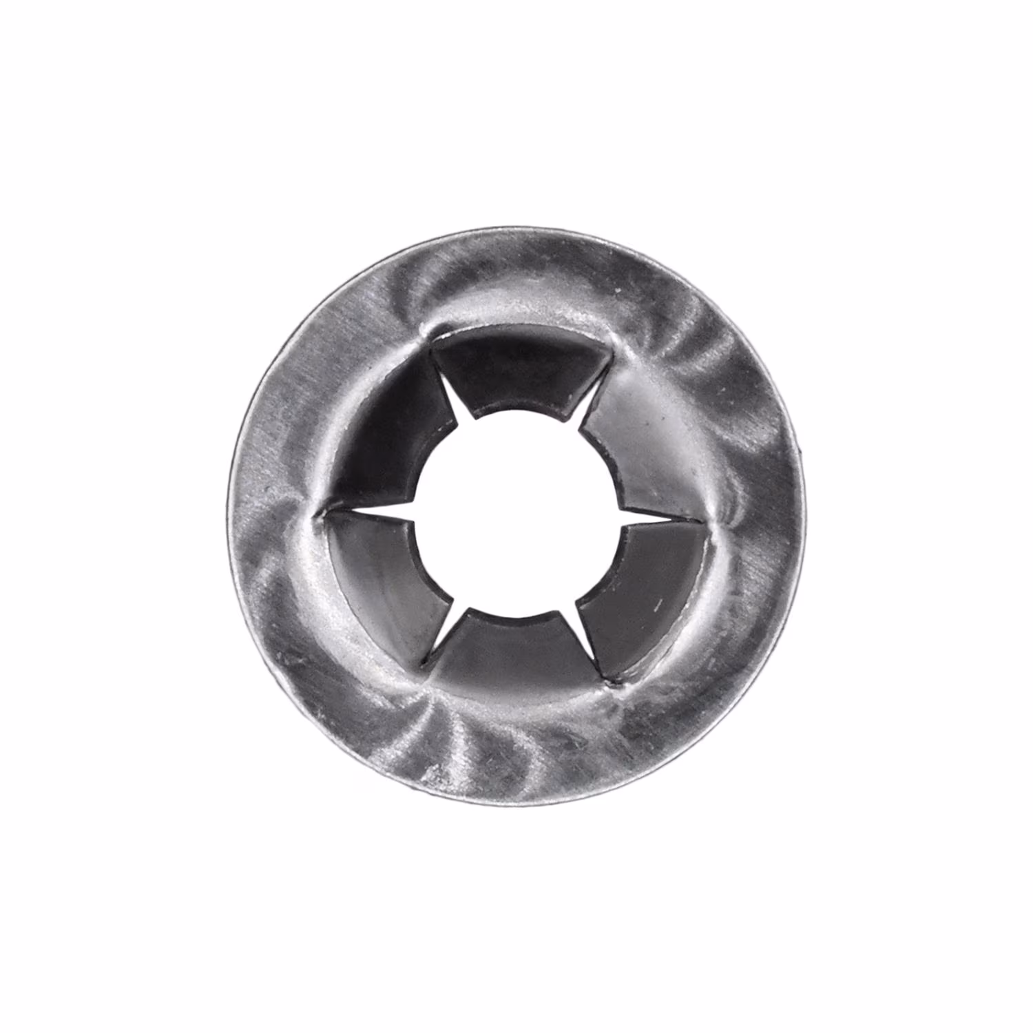 Emblem Push Nut Hyundai & Kia - Stainless Steel <br><font color=red><font size=2.5>Hyundai & Kia: 8665517000</font></font>