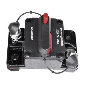 Push to Reset Circuit Breaker, 42V 150A, Surface Mount