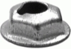 6-32 Washer Lock Nut 7/16'' OD 5/16'' Hex