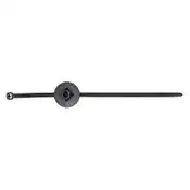 Cable Tie with Mounting Clip Audi & VW - Black Nylon <br><font color=red><font size=2.5>VW & Audi: 6Q0971838B</font></font>