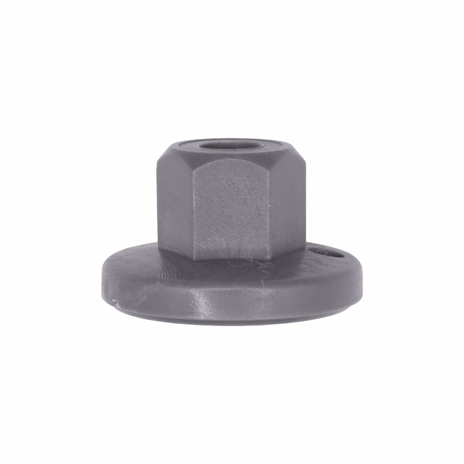 Cowl & Fender Hex Flange Nylon Nut Audi VW - Gray Nylon Audi & VW: 8E0825265C
