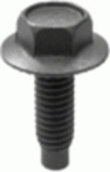 5/16-24 X 1'' Indented Hex Washer Head Spinlock Bolt - Dog Point