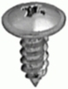 #8 X 7/16'' Phillips Washer Head Tapping Screw - Zinc