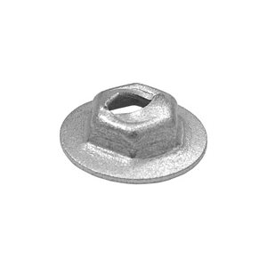 Thread Cutting Nut 1/8'' Stud Size 5/16'' Hex