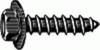 #14 X 3/4'' Indented Hex Head Sems Tapping Screw 3/8'' Hex - Zinc