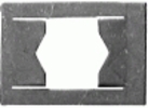 Flat Nut 5/16'' Stud Size 1/2'' X 11/16''