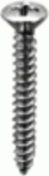 #4 X 3/8'' Phillips Oval Head Tapping Screw - Zinc<br><font color=red>Replaces # 3067</font>