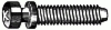 1/4-28 X 1'' Phillips Headlight Adjusting Screw - Zinc