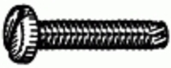 8/32 X 1/4'' Slotted Pan Head Type F Tapping Screw - Zinc