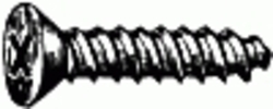 #6 X 1/2'' Phillips Flat Head Tapping Screw AB - Zinc