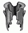 Tubular Nut For 1/8'' Stud <br><font color=red><font size=2.5>Chrysler: 6000605 <br>Ford: 373528S32</font></font>