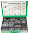 Hex Sems & Hex Washer Body Bolts (Zinc), Bumper Bolts & Specialty Fasteners Assortment (12 Varieties-445 Pcs)