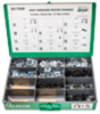 Flat Nuts, U-Nuts, Tubular Nuts & Shims Assortment (11 Varieties-950 Pcs)