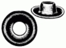 No.3 Size Grommet & Washer - Brass