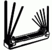 Fold Up Hex Key Set