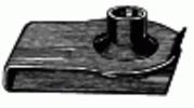 Extruded U-Nut 5/16-18 Screw Size Replaces # 23291