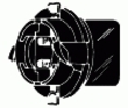 Lamp Socket Chrysler: 2496279 | 3509575 GM: 2973932 |5655006 | 88860434