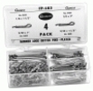 4-Pak Phillips Oval Head Tapping Screw Chrome (150 Pcs)