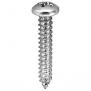 #8 X 1/2'' Phillips Pan Head Tapping Screw 18-8 Stainless