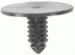 Chrysler Hood Insulation Retainer Black Nylon