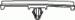 GM Wiring Harness Clip 3/8'' X 2-1/2'' 1/2'' Stem Length