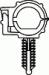 GM Wire Loom Routing Clip 10MM I.D. 13MM O.D.