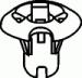 Trim Panel Grommet 17MM Head Diameter 12MM Stem Length