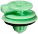 Trim Retainer W/Sealer Green Nylon