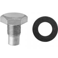 Oil Drain Plug 1/2-20 (Dp) W/7/8 Hex Head - Zinc <br><font color=red><font size=2.5>GM: 390919</font></font>
