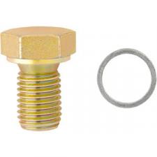 Oil Drain Plug Bmw Oe Style 12MM-1.50 - Yellow <br><font color=red><font size=2.5>BMW: 11131250089 | 11131273093 <br>BMW: 11137553918</font></font>